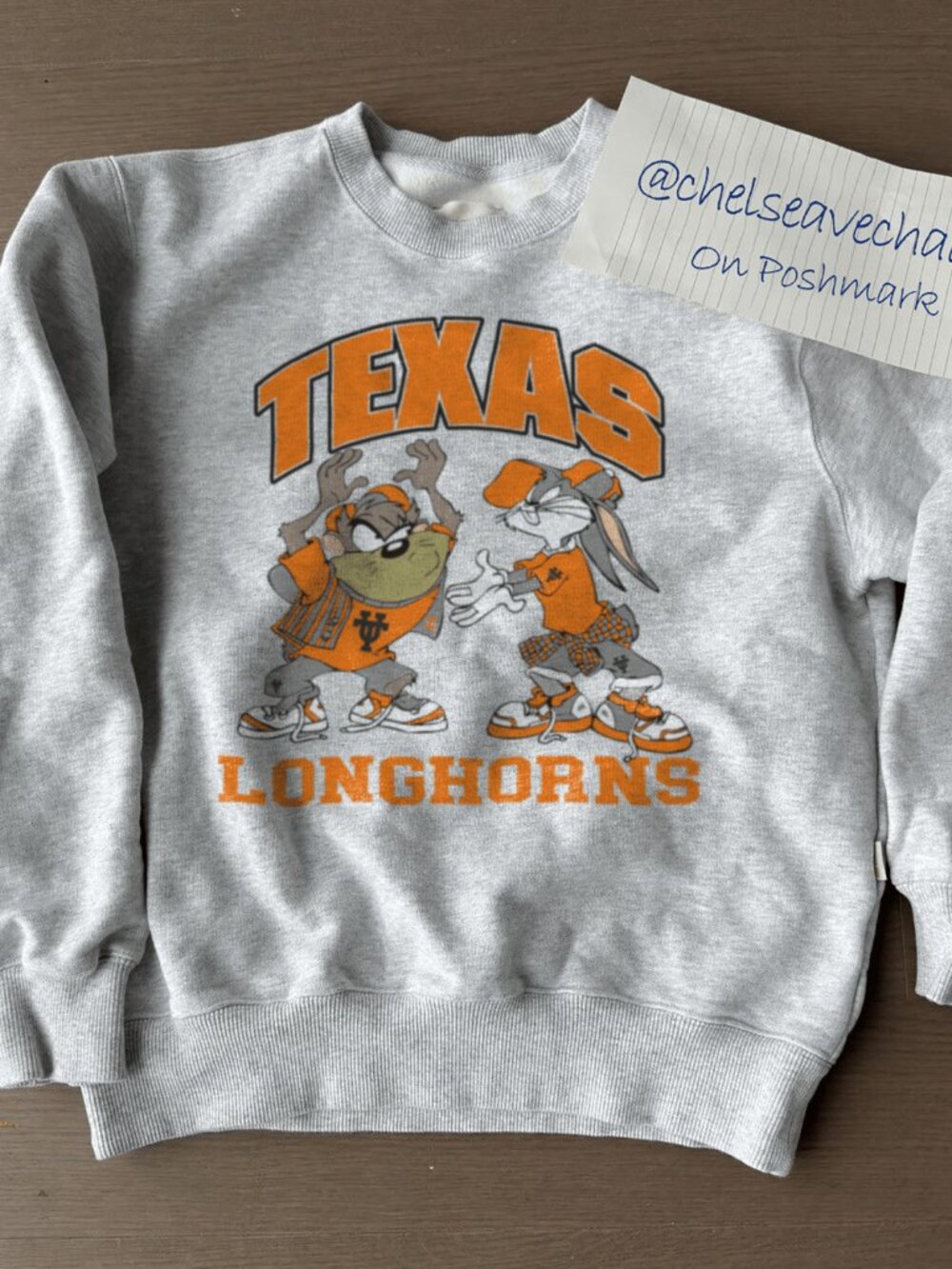 Vintage NCAA Texas Longhorns Looney Tunes Sweatshirt, University of Texas Shirt